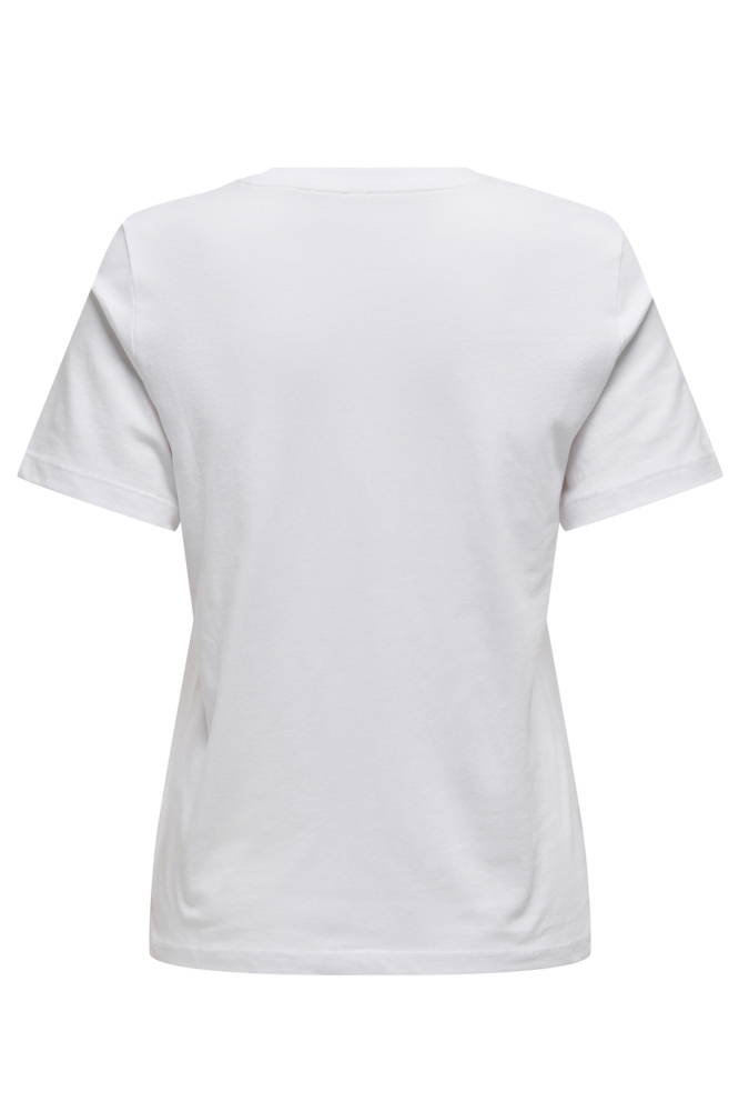 ONLHENNY LIFE REG S/S TOP BOX CS JR 15327666 BRIGHT WHITE/FEARLESS